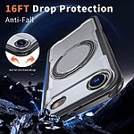 Θήκη iPhone Air - OEM - Σκληρή Θήκη PC+TPU - Γκρι - MagSafe/Stand - Εικόνα 3