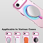 Θήκη iPhone Air - IMAK - Σκληρή Θήκη PC+TPU - Κόκκινο - MagSafe - Εικόνα 5