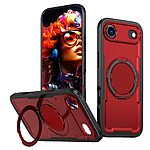 Θήκη iPhone Air - OEM - Σκληρή Θήκη PC+TPU - Κόκκινο - MagSafe/Stand