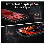 Θήκη iPhone Air - OEM - Σκληρή Θήκη PC+TPU - Κόκκινο - MagSafe/Stand - Εικόνα 4