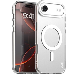 Θήκη iPhone Air - IMAK - Σκληρή Θήκη PC+TPU - Λευκό - MagSafe