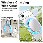 Θήκη iPhone Air - IMAK - Σκληρή Θήκη PC+TPU - Λευκό - MagSafe - Εικόνα 2