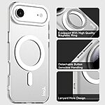 Θήκη iPhone Air - IMAK - Σκληρή Θήκη PC+TPU - Λευκό - MagSafe - Εικόνα 4