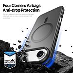 Θήκη iPhone Air - DUX DUCIS Yind Series - Σκληρή Θήκη PC+TPU - Μαύρο - MagSafe - Εικόνα 8