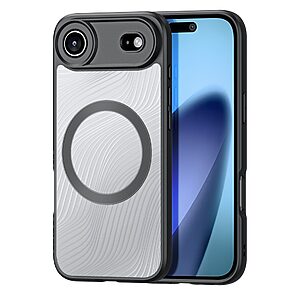 Θήκη iPhone Air - DUX DUCIS Aimo Series - Σκληρή Θήκη PC+TPU - Μαύρο - MagSafe