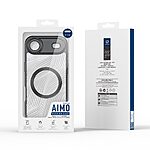 Θήκη iPhone Air - DUX DUCIS Aimo Series - Σκληρή Θήκη PC+TPU - Μαύρο - MagSafe - Εικόνα 9