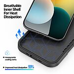 Θήκη iPhone Air - DUX DUCIS SHLD Series - Σκληρή Θήκη PC+TPU - Μαύρο - MagSafe - Εικόνα 10