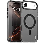 Θήκη iPhone Air - IMAK - Σκληρή Θήκη PC+TPU - Μαύρο - MagSafe