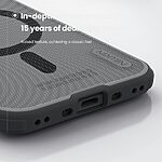 Θήκη iPhone Air - NILLKIN Super Frosted Shield Pro - Σκληρή Θήκη PC+TPU - Μαύρο - MagSafe - Εικόνα 10