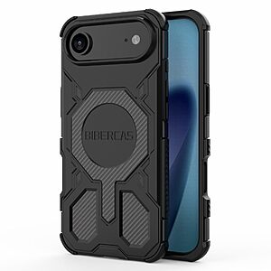 Θήκη iPhone Air - OEM - Σκληρή Θήκη PC+TPU - Μαύρο - MagSafe - Εικόνα 2