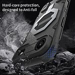 Θήκη iPhone Air - OEM - Σκληρή Θήκη PC+TPU - Μαύρο - MagSafe/Stand/Λουράκι - Εικόνα 5