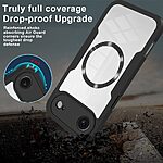 Θήκη iPhone Air - OEM - Σκληρή Θήκη PC+TPU - Μαύρο - MagSafe - Εικόνα 4