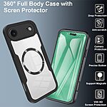 Θήκη iPhone Air - OEM - Σκληρή Θήκη PC+TPU - Μαύρο - MagSafe - Εικόνα 6