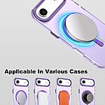 Θήκη iPhone Air - IMAK - Σκληρή Θήκη PC+TPU - Μωβ - MagSafe - Εικόνα 5