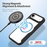 Θήκη iPhone Air - DUX DUCIS Skin X Pro Series - Flip Cover από Συνθετικό Δέρμα (PU) - Μαύρο - MagSafe/RFID - Εικόνα 6