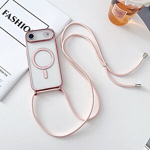 Θήκη iPhone Air - OEM - Πλάτη TPU - ροζ χρυσό - MagSafe