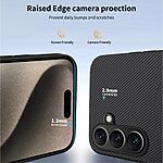 Θήκη Samsung Galaxy A17 5G / A17 4G / A26 5G - WANLONFENG TQ Series - Σκληρή Θήκη PC+TPU - Μαύρο - MagSafe - Εικόνα 3