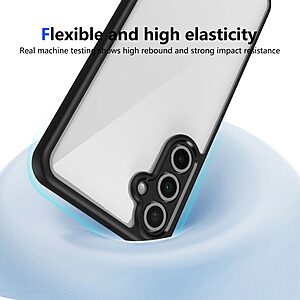 Θήκη Samsung Galaxy A26 5G / A17 5G / A17 4G - OEM - Σκληρή Θήκη PC+TPU - Μαύρο - Εικόνα 2