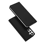 Θήκη Samsung Galaxy S25 5G / FE 5G - DUX DUCIS Skin Pro Series - Flip Πορτοφόλι από Συνθετικό Δέρμα (PU) - Μαύρο - Wallet/Stand