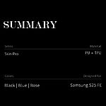 Θήκη Samsung Galaxy S25 5G / FE 5G - DUX DUCIS Skin Pro Series - Flip Πορτοφόλι από Συνθετικό Δέρμα (PU) - Μαύρο - Wallet/Stand - Εικόνα 3