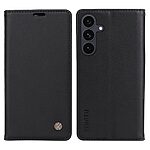 Θήκη Samsung Galaxy S25 5G - YIKATU - Flip Πορτοφόλι από Συνθετικό Δέρμα (PU) με TPU - Μαύρο - Wallet/Stand