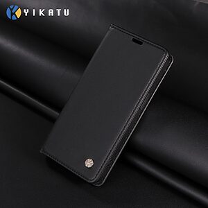 Θήκη Samsung Galaxy S25 5G - YIKATU - Flip Πορτοφόλι από Συνθετικό Δέρμα (PU) με TPU - Μαύρο - Wallet/Stand - Εικόνα 2