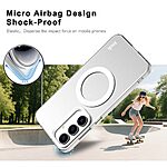 Θήκη Samsung Galaxy S25 5G - IMAK - Σκληρή Θήκη PC+TPU - λευκό - MagSafe - Εικόνα 3