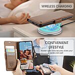 Θήκη Samsung Galaxy S25 FE 5G - CASEME 023 - Flip Πορτοφόλι από Συνθετικό Δέρμα (PU) με TPU - Καφέ - RFID/Wallet/Stand - Εικόνα 2