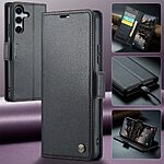 Θήκη Samsung Galaxy S25 FE 5G - CASEME 023 - Flip Πορτοφόλι από Συνθετικό Δέρμα (PU) - Μαύρο - RFID/Wallet/Stand - Εικόνα 10