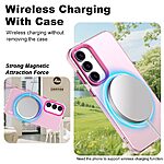 Θήκη Samsung Galaxy S25 FE 5G - IMAK - Σκληρή Θήκη PC+TPU - Κόκκινο - MagSafe - Εικόνα 2