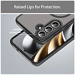 Θήκη Samsung Galaxy S25 FE 5G - OEM - Σκληρή Θήκη PC+TPU - Μαύρο - MagSafe - Εικόνα 6