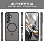 Θήκη Samsung Galaxy S25 FE 5G - OEM - Σκληρή Θήκη PC+TPU - Μαύρο - MagSafe - Εικόνα 8