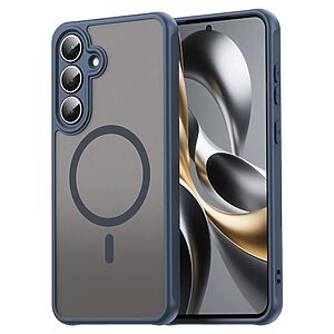 Θήκη Samsung Galaxy S25 FE 5G - OEM - Σκληρή Θήκη PC+TPU - Μπλε - MagSafe