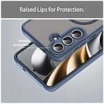 Θήκη Samsung Galaxy S25 FE 5G - OEM - Σκληρή Θήκη PC+TPU - Μπλε - MagSafe - Εικόνα 6