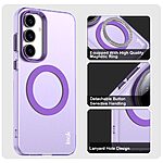 Θήκη Samsung Galaxy S25 FE 5G - IMAK - Σκληρή Θήκη PET+TPU - Μωβ - MagSafe - Εικόνα 4