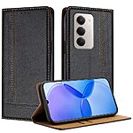 Θήκη Xiaomi Redmi 15 4G (171mm) / 5G (171mm) - OEM - Flip Πορτοφόλι από Συνθετικό Δέρμα (PU) με TPU - Μαύρο - Wallet/Stand