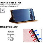 Θήκη Xiaomi Redmi 15 4G (171mm) / 5G (171mm) - OEM - Flip Πορτοφόλι από Συνθετικό Δέρμα (PU) - Ροζ Χρυσό - Wallet/Stand - Εικόνα 4