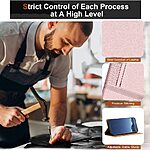 Θήκη Xiaomi Redmi 15 4G (171mm) / 5G (171mm) - OEM - Flip Πορτοφόλι από Συνθετικό Δέρμα (PU) - Ροζ Χρυσό - Wallet/Stand - Εικόνα 5