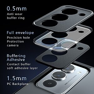 Θήκη Xiaomi Redmi 15 4G (171mm) / 5G (171mm) - OEM - Σκληρή Θήκη PC+TPU - Διάφανο - Εικόνα 2