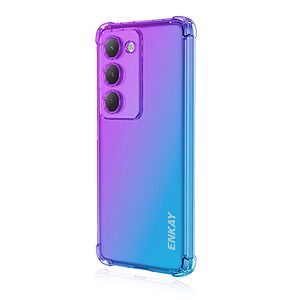 Θήκη Xiaomi Redmi 15 4G (171mm) / 5G (171mm) - ENKAY - Πλάτη TPU - μπλε / μωβ