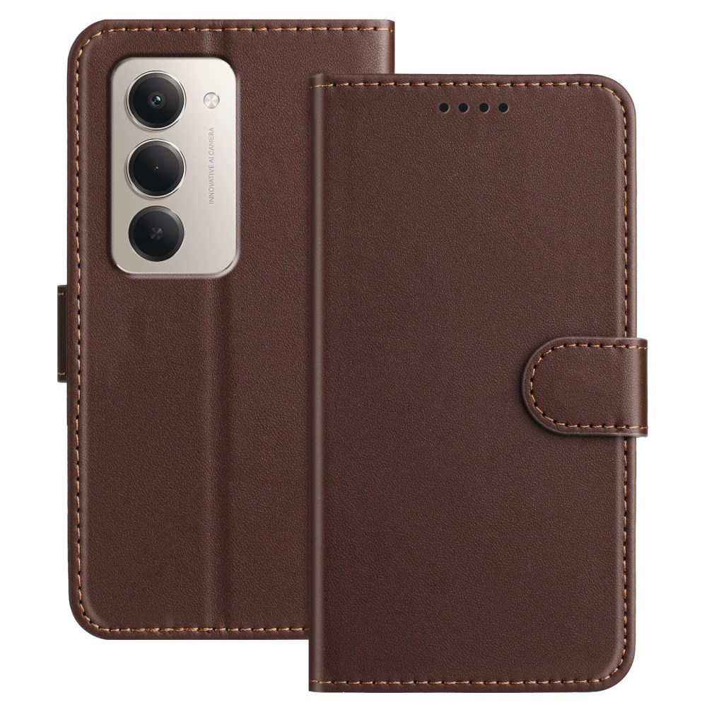 Θήκη Xiaomi Redmi 15 5G (171mm) / 4G (171mm) - OEM - Flip Πορτοφόλι από Συνθετικό Δέρμα (PU) - Καφέ - Wallet/Stand Θήκη Xiaomi Redmi 15 5G (171mm) / 4G (171mm) - OEM - Flip Πορτοφόλι από Συνθετικό Δέρμα (PU) - Καφέ - Wallet/Stand