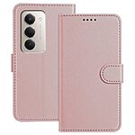 Θήκη Xiaomi Redmi 15 5G (171mm) / 4G (171mm) - OEM - Flip Πορτοφόλι από Συνθετικό Δέρμα (PU) - Ροζ Χρυσό - Stand