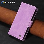 Θήκη Xiaomi Redmi 15C 4G (173mm) / Poco C85 4G (173mm) - YIKATU YK-005 - Flip Πορτοφόλι από Συνθετικό Δέρμα (PU) - Μωβ - Wallet/Stand - Εικόνα 3