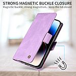 Θήκη Xiaomi Redmi 15C 4G (173mm) / Poco C85 4G (173mm) - YIKATU YK-005 - Flip Πορτοφόλι από Συνθετικό Δέρμα (PU) - Μωβ - Wallet/Stand - Εικόνα 5