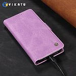 Θήκη Xiaomi Redmi 15C 4G (173mm) / Poco C85 4G (173mm) - YIKATU YK-005 - Flip Πορτοφόλι από Συνθετικό Δέρμα (PU) - Μωβ - Wallet/Stand - Εικόνα 6