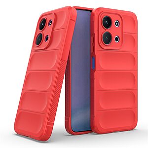 Θήκη Xiaomi Redmi 15C 4G (173mm) / Poco C85 4G (173mm) - OEM - Πλάτη TPU - Κόκκινο - Εικόνα 2