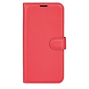 Θήκη Xiaomi Redmi 15C 5G (173mm) / 4G (173mm) - OEM - Flip Πορτοφόλι από Συνθετικό Δέρμα (PU) - Κόκκινο - Wallet/Stand - Εικόνα 2