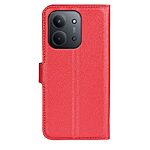 Θήκη Xiaomi Redmi 15C 5G (173mm) / 4G (173mm) - OEM - Flip Πορτοφόλι από Συνθετικό Δέρμα (PU) - Κόκκινο - Wallet/Stand - Εικόνα 3