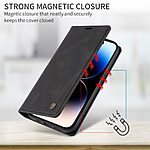 Θήκη Xiaomi Redmi 15C 5G (173mm) / 4G (173mm) - YIKATU YK-004 - Flip Πορτοφόλι από Συνθετικό Δέρμα (PU) - Μαύρο - Wallet/Stand - Εικόνα 7