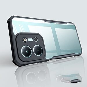 Θήκη Xiaomi Redmi 15C 5G (173mm) / Poco C85 4G (173mm) / Redmi 15C 4G (173mm) - XUNDD - Σκληρή Θήκη PC+TPU - Διάφανο - Εικόνα 2